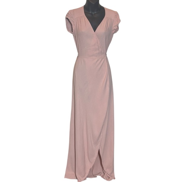 Reformation women’s small chamomile dress blush pink  wedding guest event - Picture 1 of 6